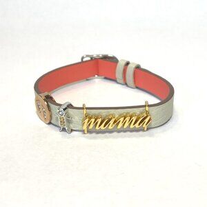 Mama Leather Charm Bracelet by Keep Collective - NWOT